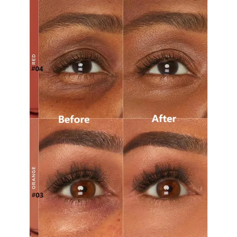 Waterproof Colored Clay CC Undereye Corrector Long Lasting Moisturizing Eye Concealer Cover Dark Circles Facial Makeup