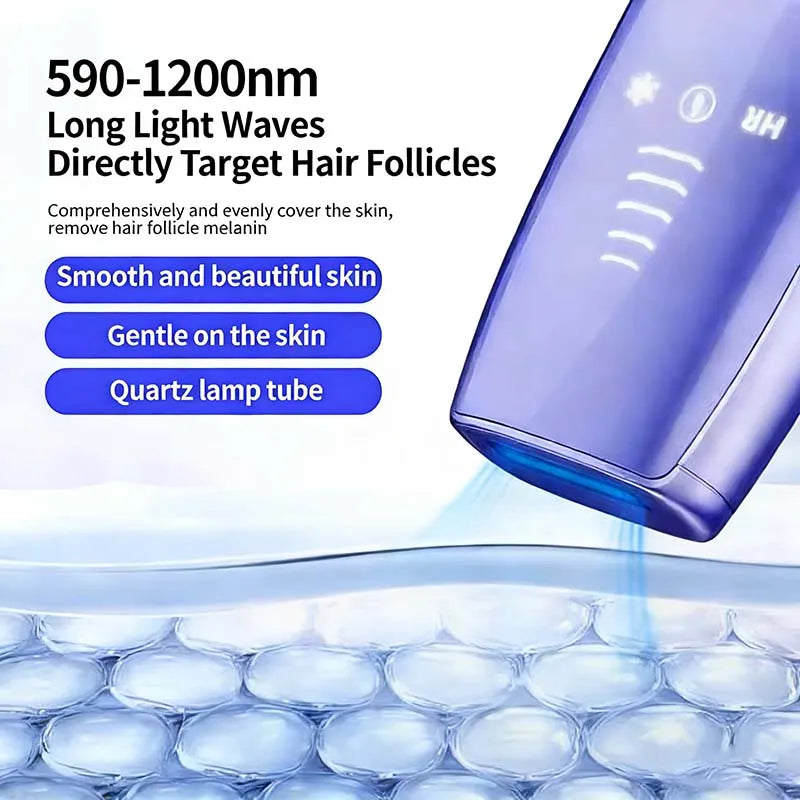 Hair Removal Ice Cooling Home Use Ipl Machine Handset Ice Cool Ipl Sapphire Freezing Point Hair Removal Device